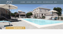 Desktop Screenshot of hoteldesnacres.fr